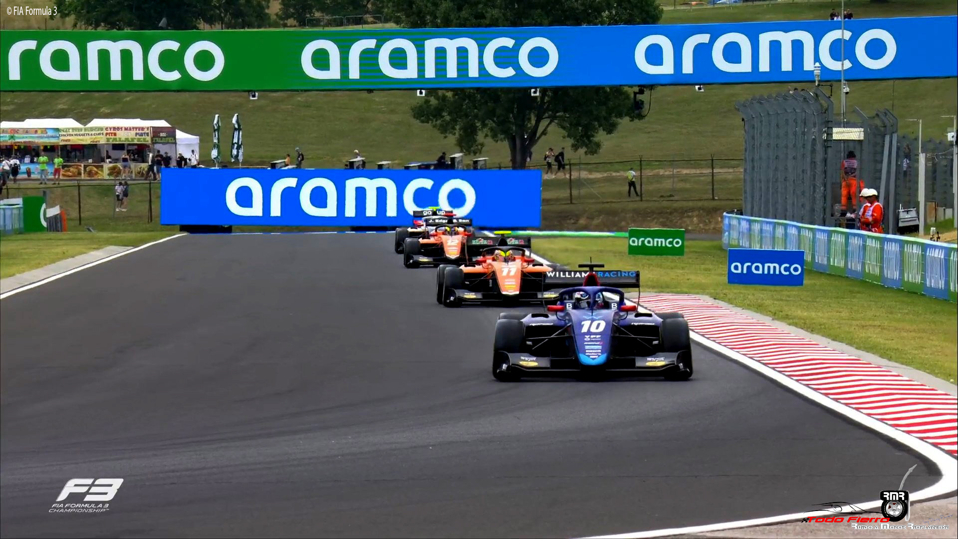 En el Hungaroring Colapinto clasificó cuarto Todo Fierro